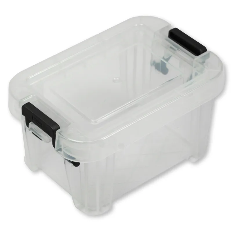 Kunststoff-Box stapelbar, transparent, 0,2 Liter