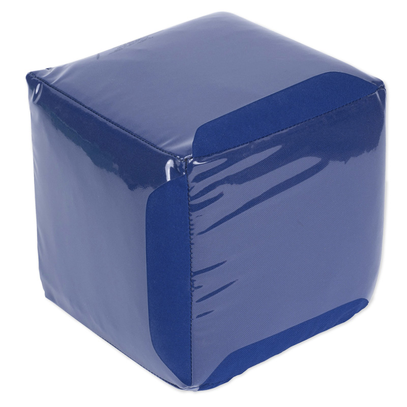 Blanko-Würfel mit Einstecktaschen einfarbig, 15 cm
