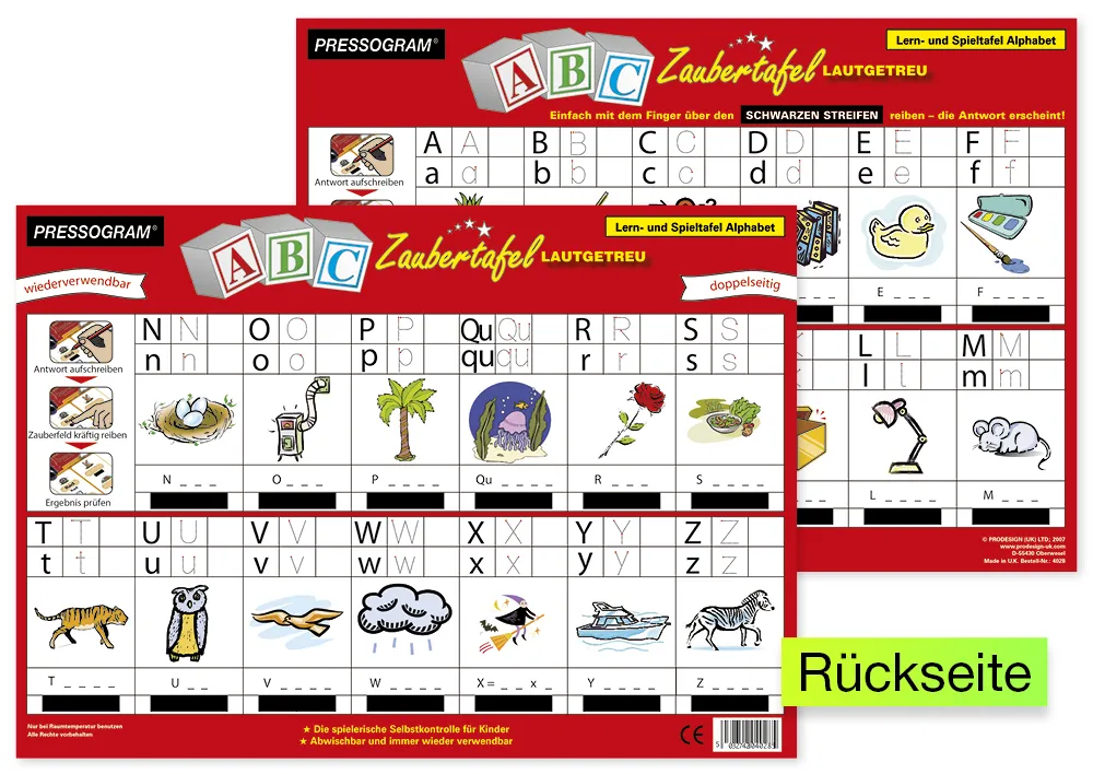 TimeTEX Zaubertafel "ABC" Lautgetreue Worte