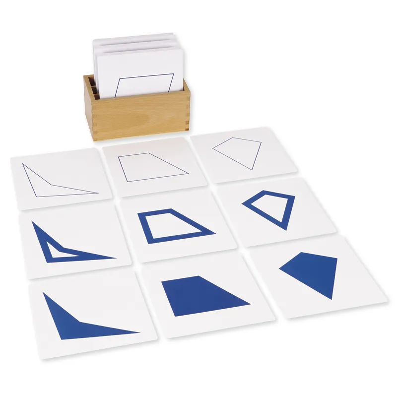 TimeTEX Kasten für geometrische Karten "Montessori Premium"