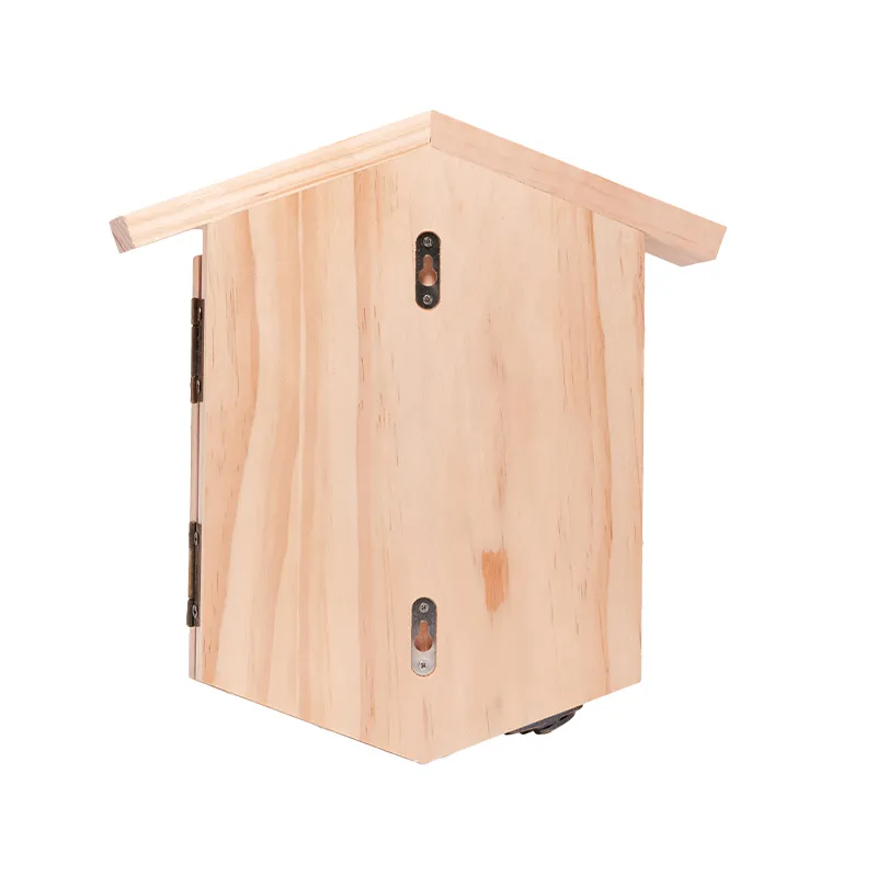 Wildbienen-Beobachtungshotel zum Aufklappen