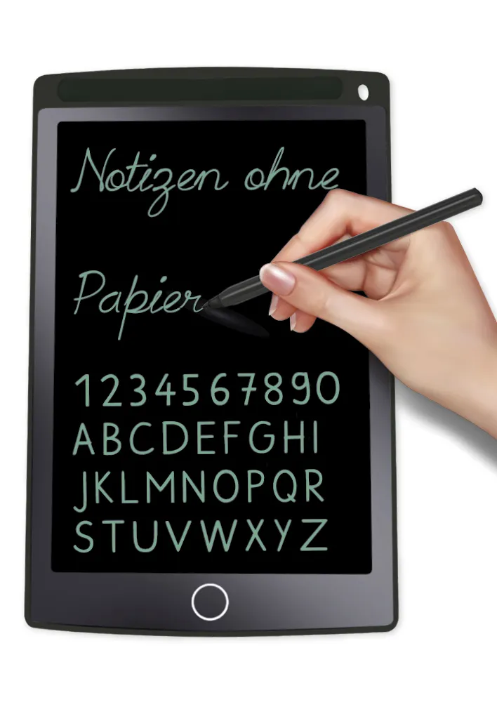 Digitale Schiefertafel SD "A4-XS", schwarzes Display