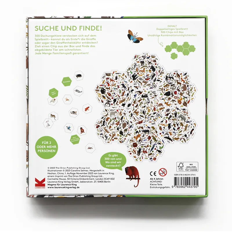 Wimmel-Suchspiel "Dschungel", 308-tlg.
