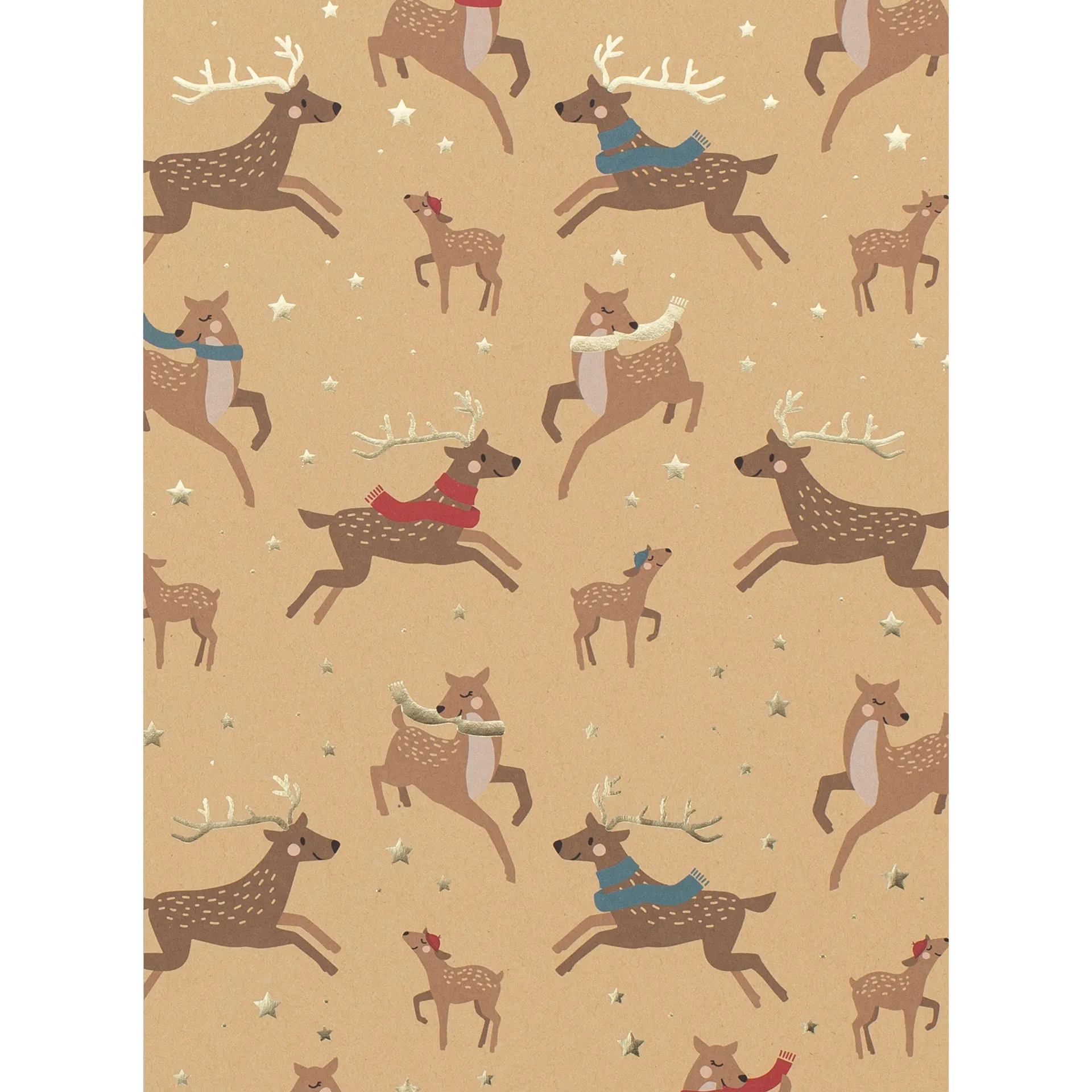 Kraftpapier-Block "Magic Christmas Paper" A4, 20 Blatt