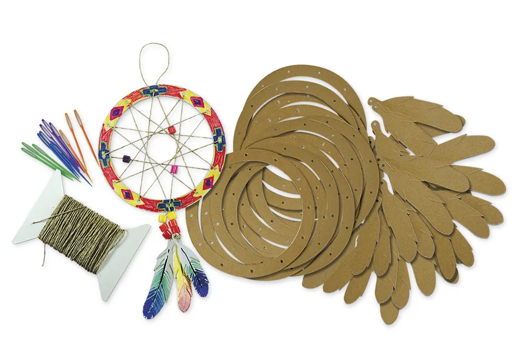 Komplett-Set Traumfänger für 12 Stück