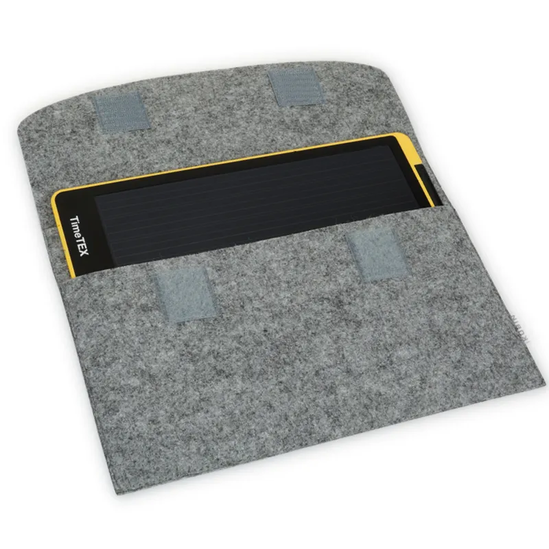 TimeTEX Tablet-Hülle aus Filz mit Einstecktasche, 30x20 cm
