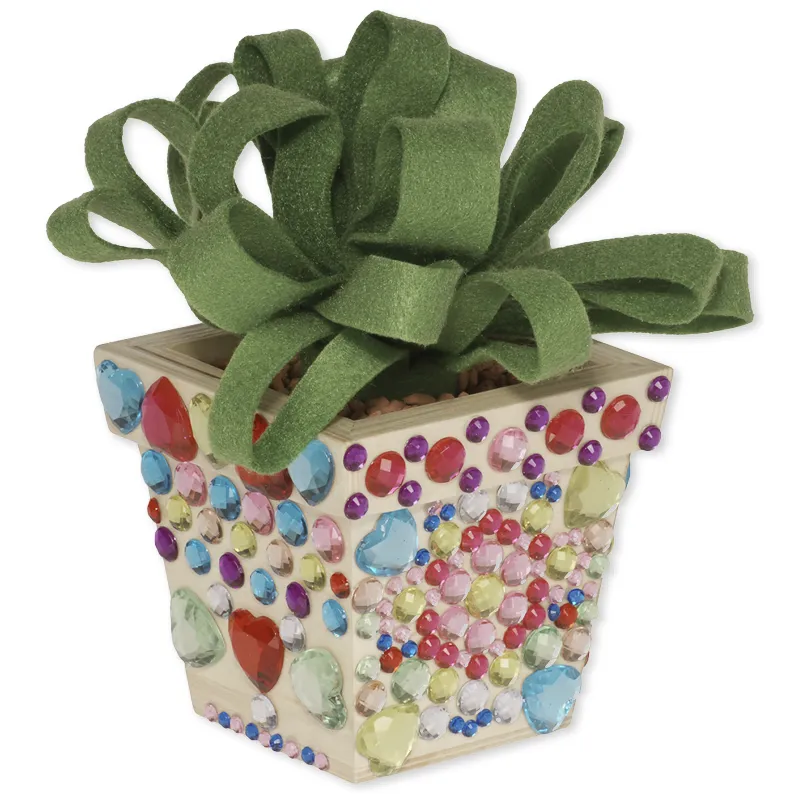 Glitzer-Steine "Rote Herzen und mehr", selbstklebend, 105-tlg.