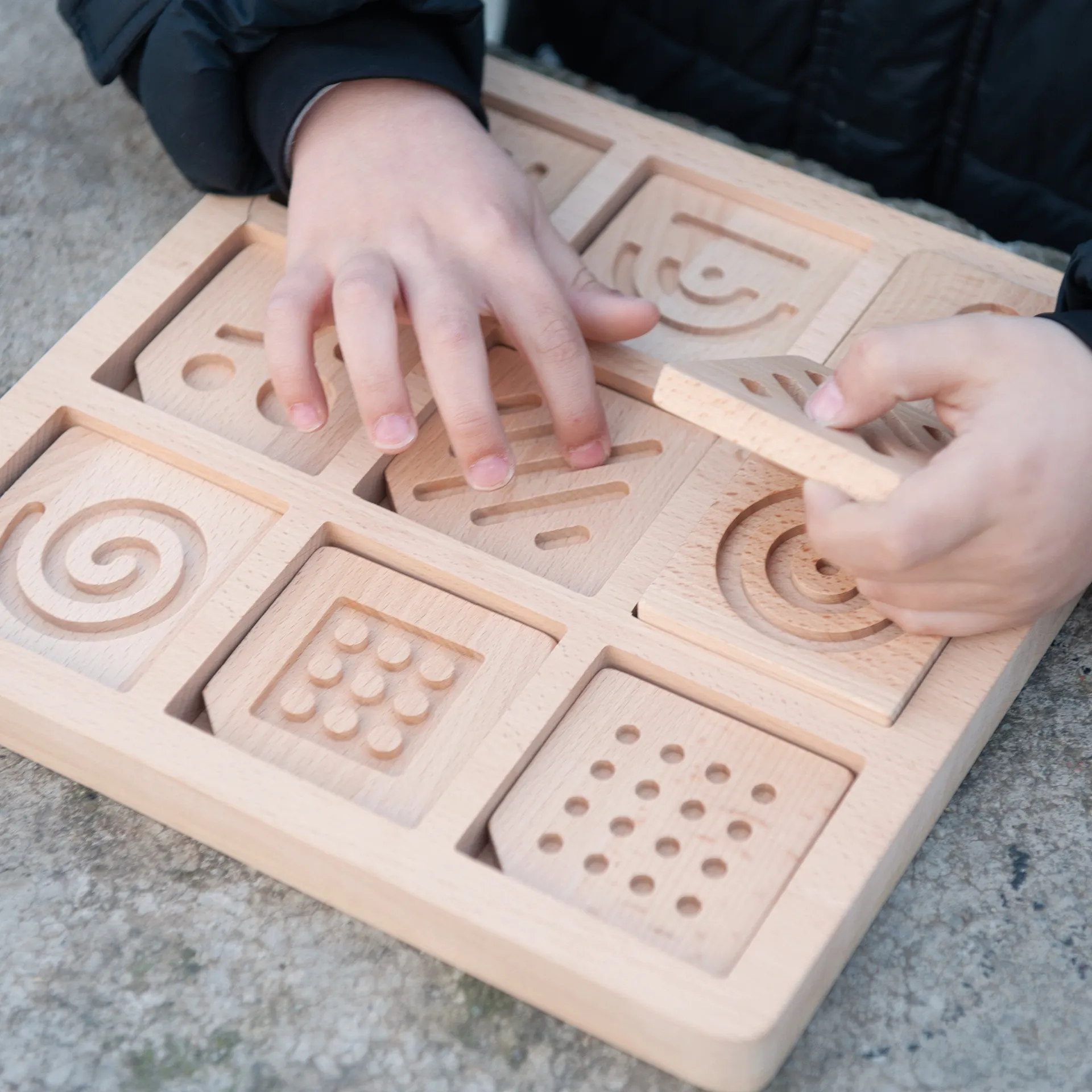 Tast-Memospiel "Puzzle", 20-tlg.