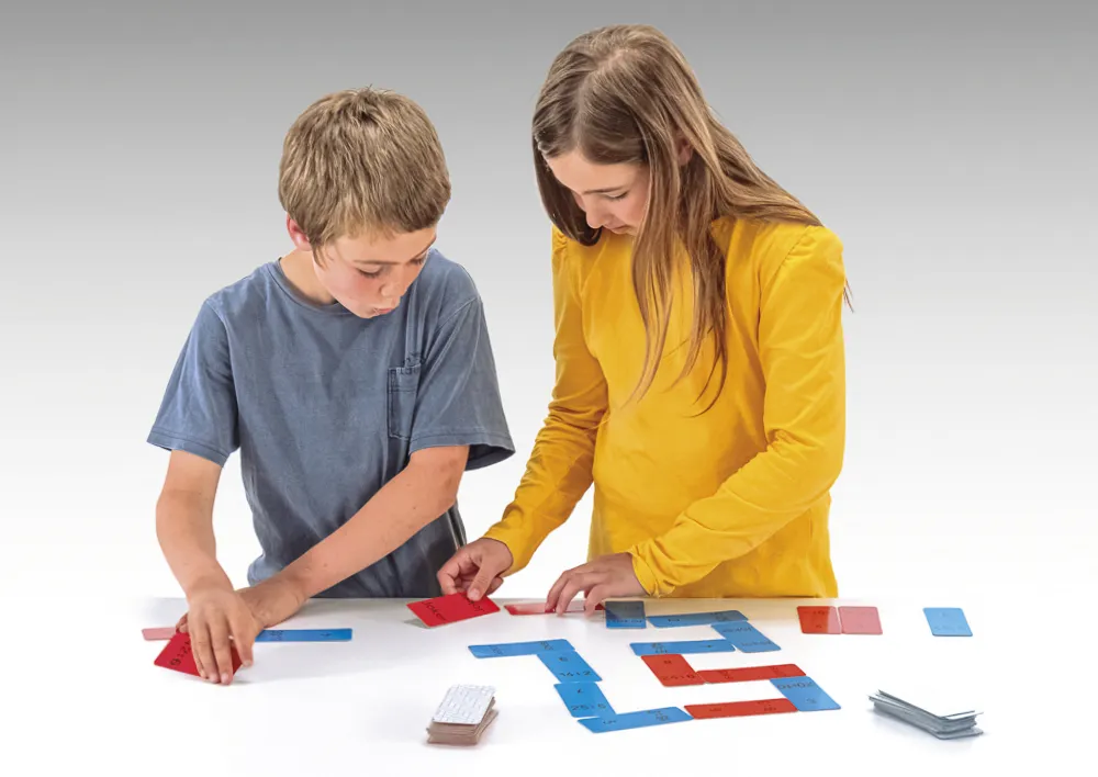 Division-Domino XL, 100er Zahlenraum, 60-tlg.