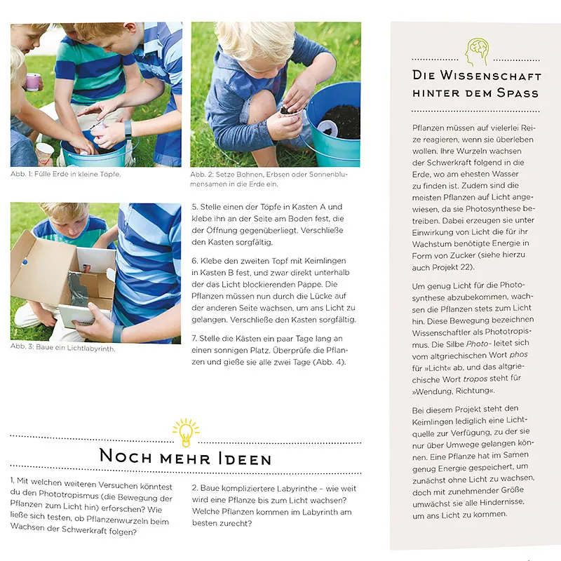 Die spannendsten Outdoor-Experimente