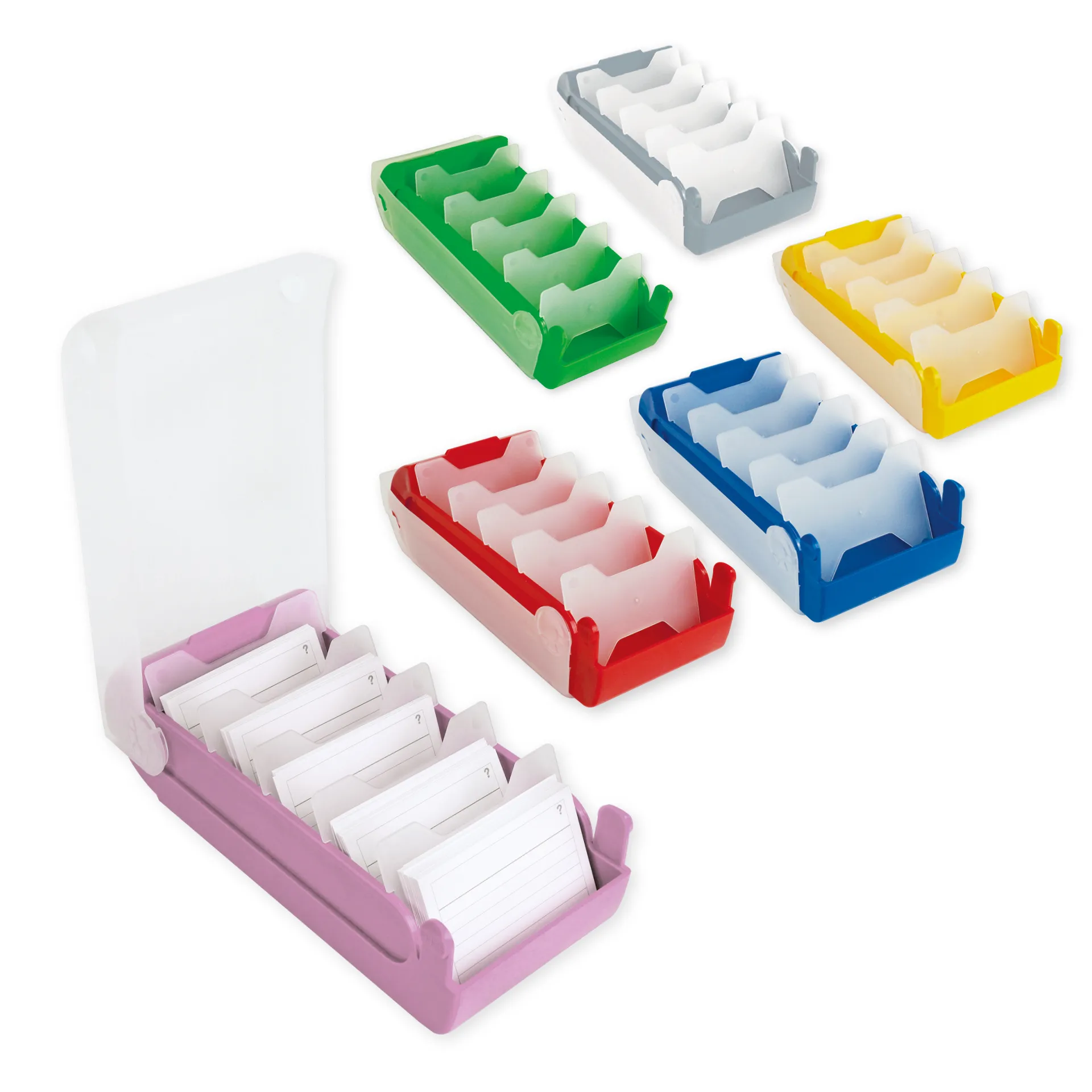 Karteikasten für A8 Kunststoff