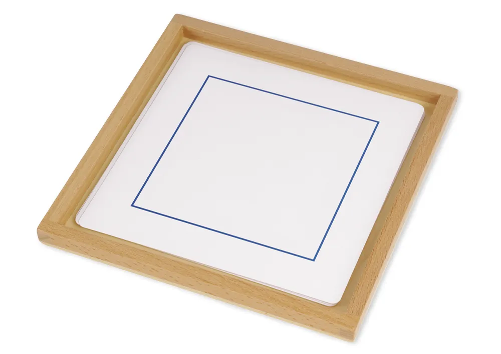 TimeTEX Geometrischer Kartensatz für Einführungsrahmen "Montessori Premium"