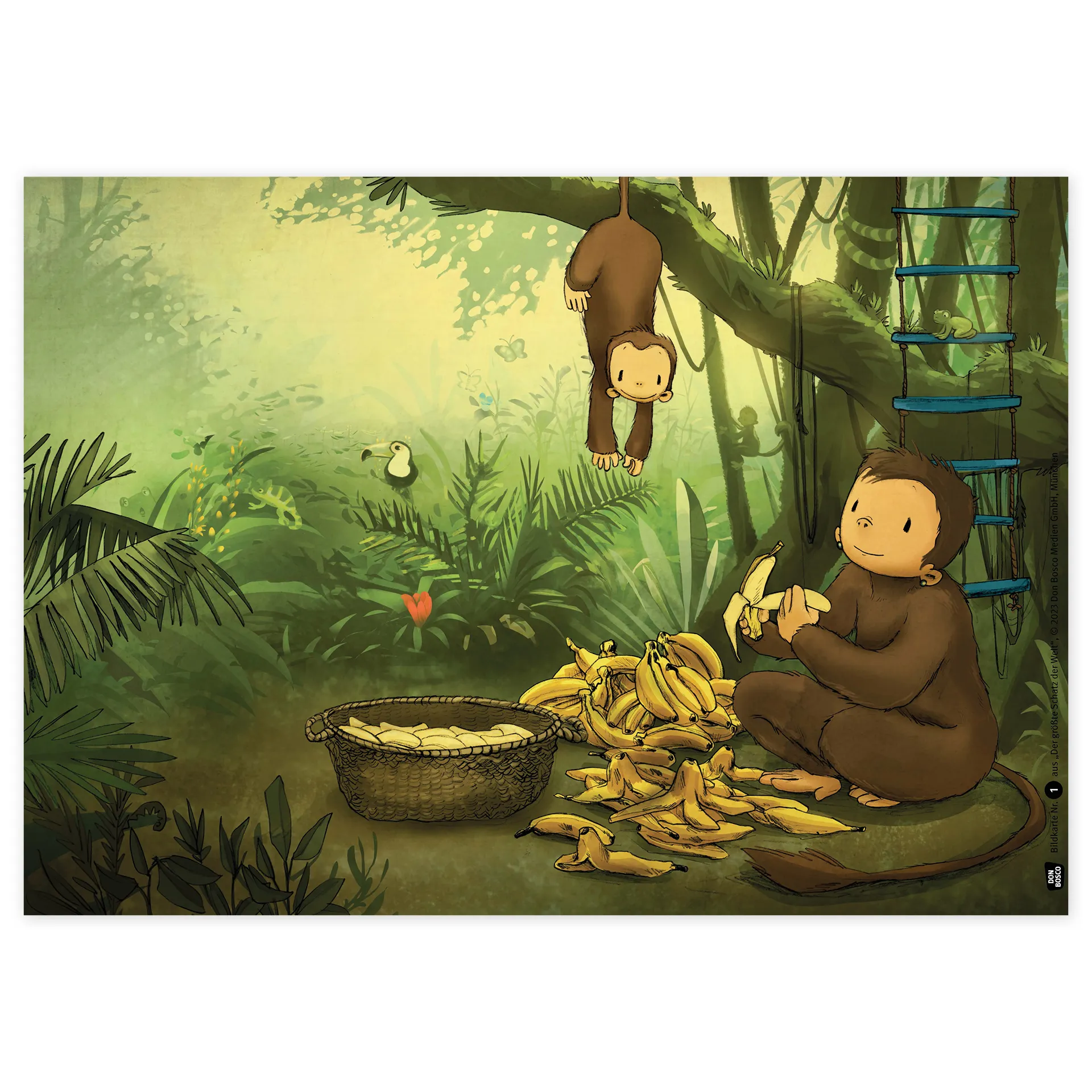 Bildergeschichten-Karten "Der größte Schatz der Welt", 14-tlg.