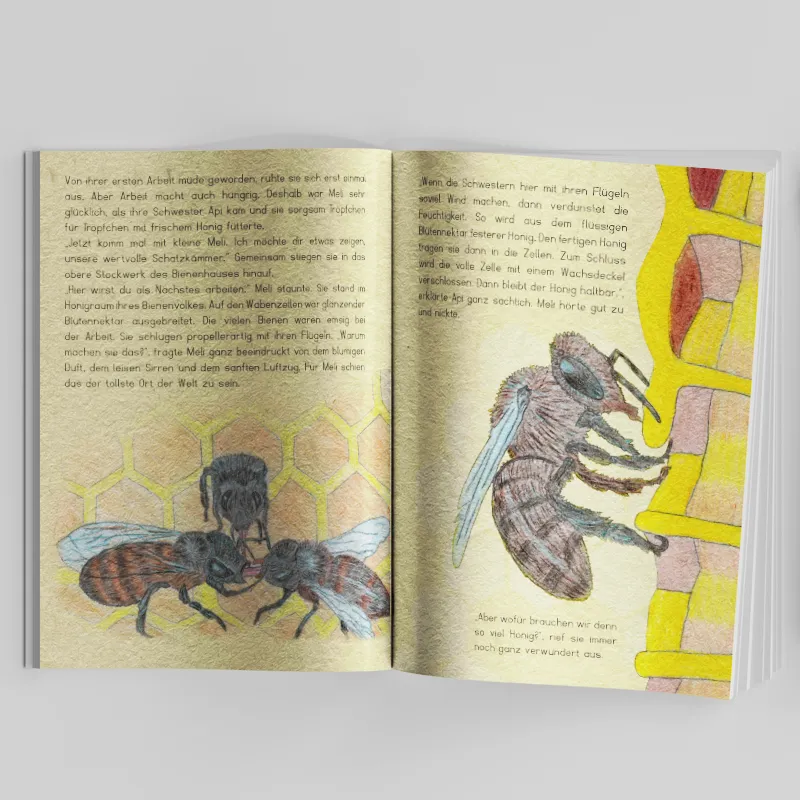 Hagemann Pädagogisches Kinderbuch Die Biene Meli