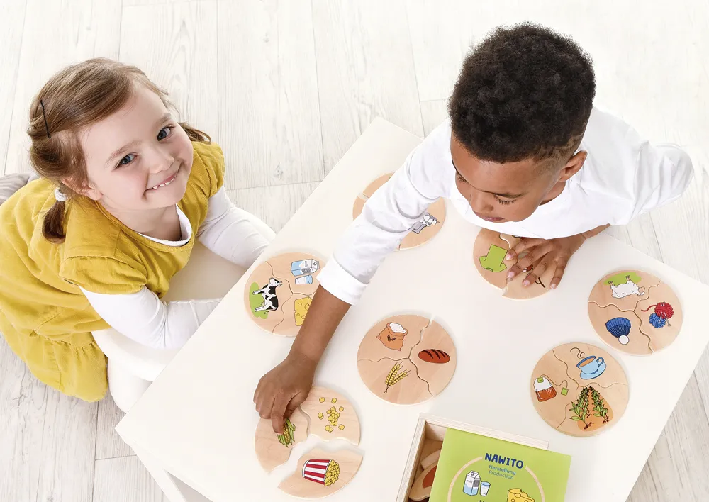 Herstellung, 10 Puzzles