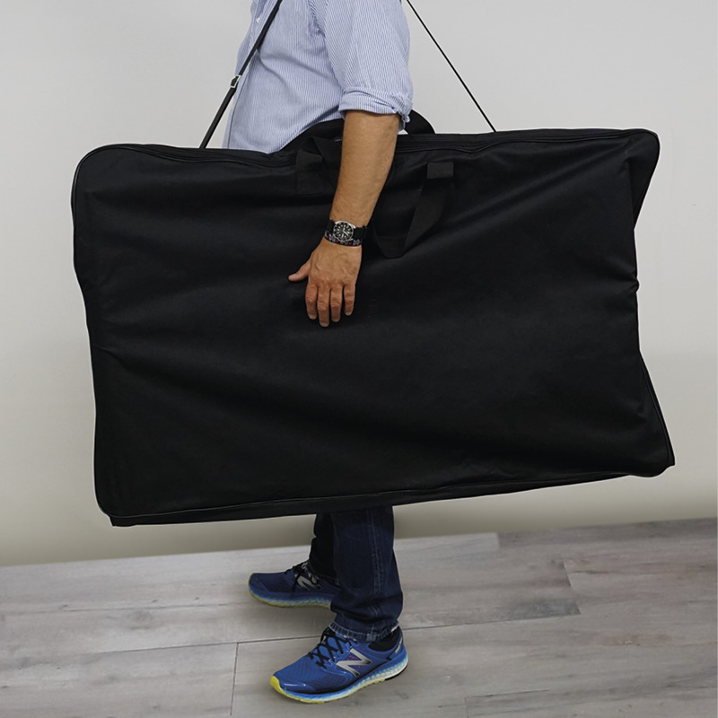 Mobil-Flipchart und Whiteboard in Tasche
