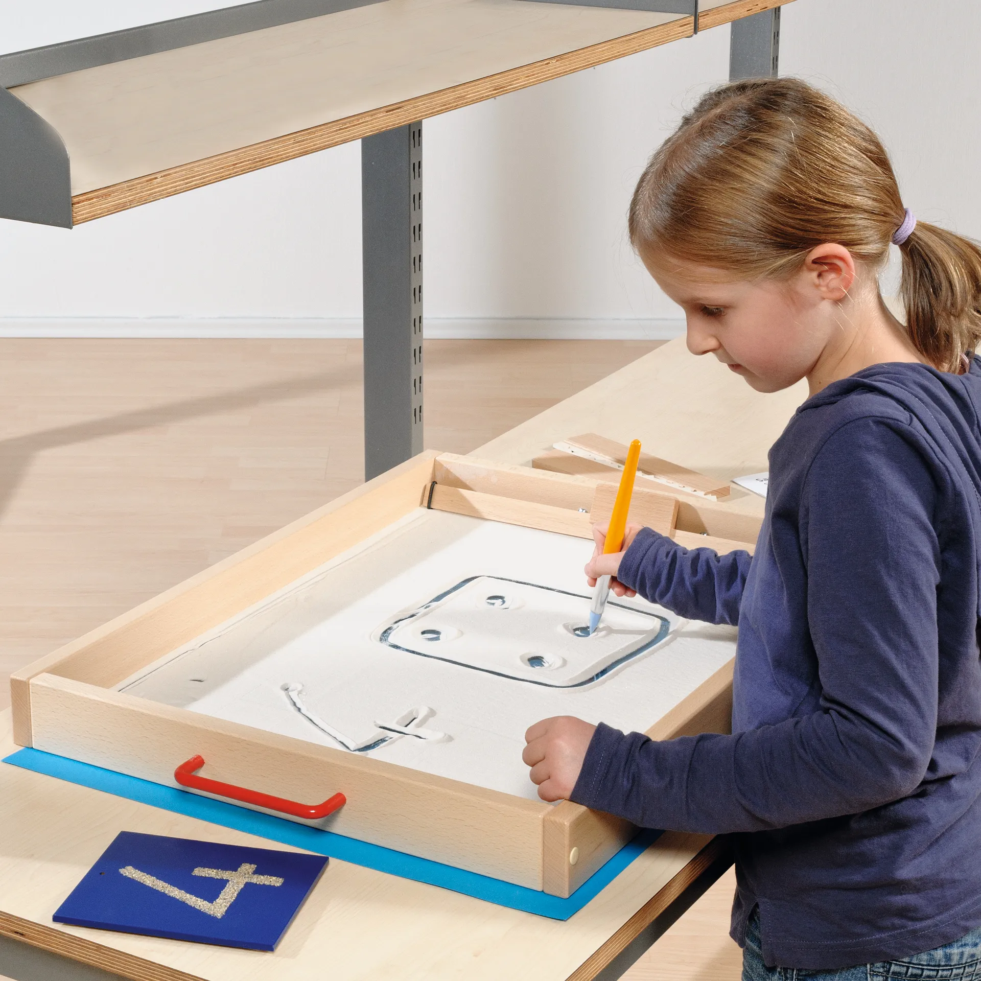 Sandwanne mit Glasboden, 5-tlg.