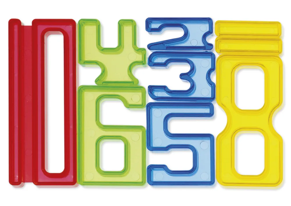 Set TimeTEX Zahlen-Bausteine "Zahl auf Zahl", 140-tlg.