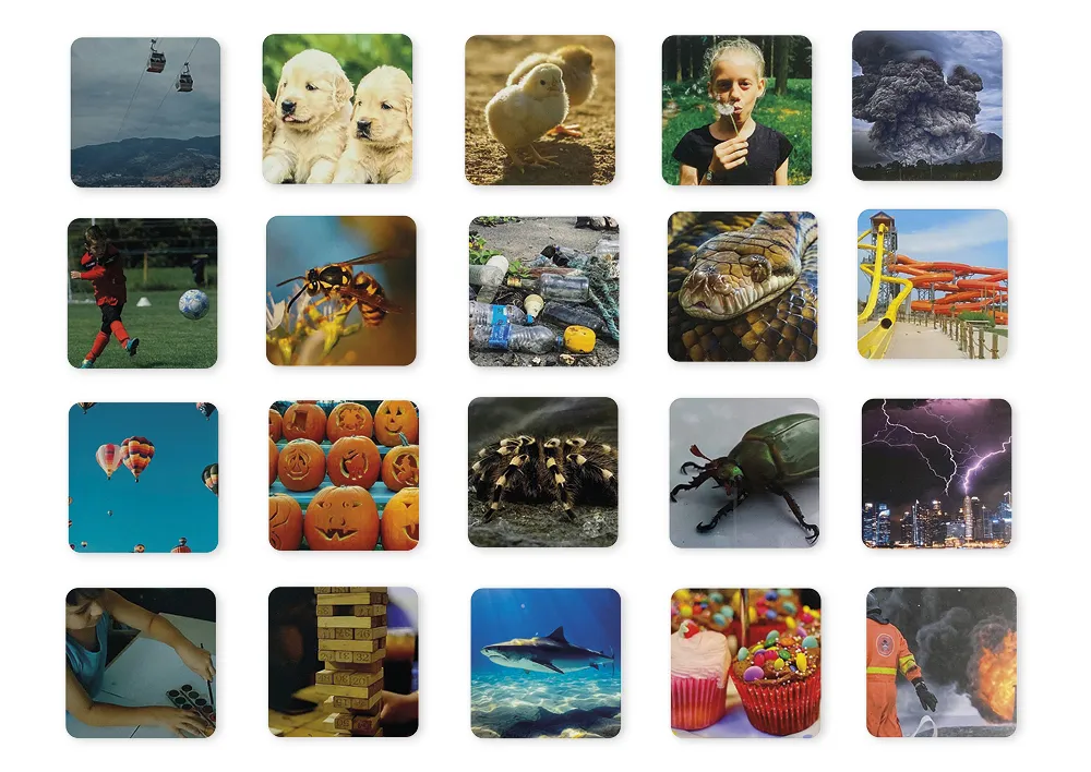 Sortierspiel "Gefühle und Emotionen", 66-tlg.