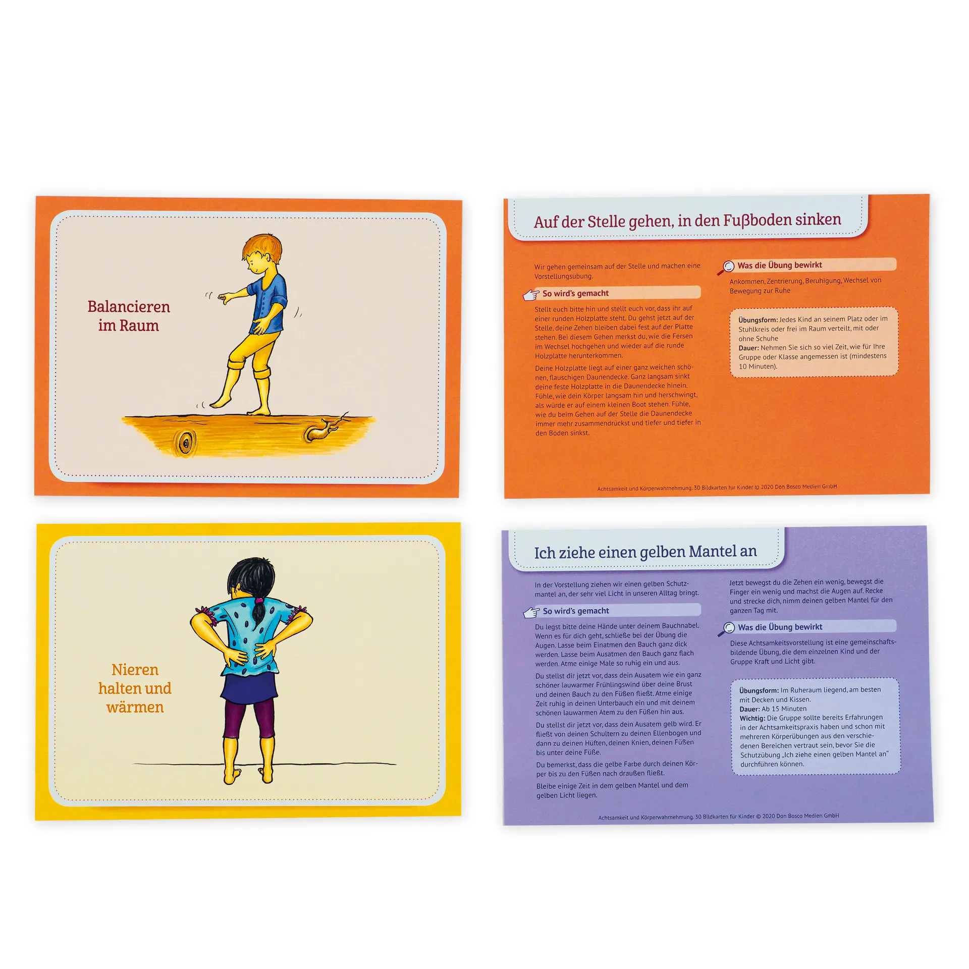 Bildkarten "Ich spüre mich", 30-tlg.