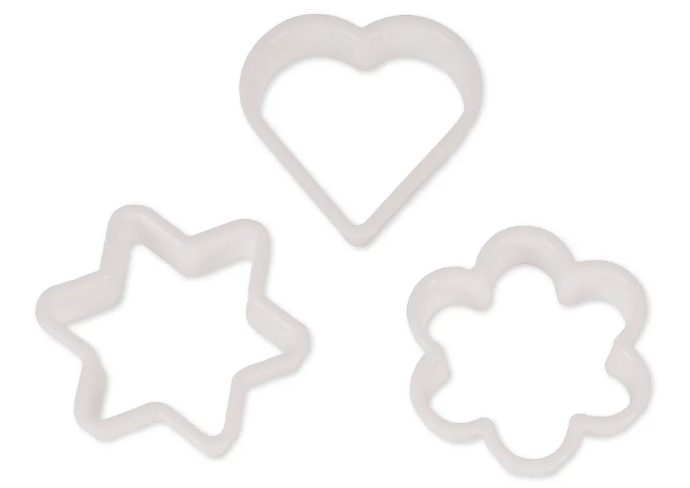 Ausstech-Formen, 3 Stück