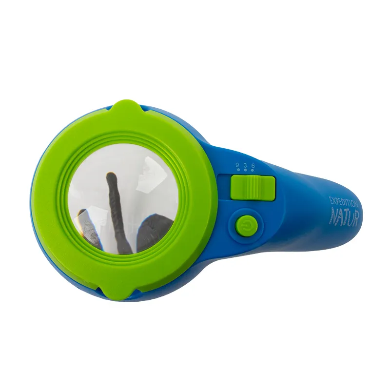 Becherlupe mit Licht