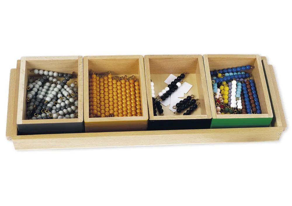 TimeTEX Schlangenspiel zur Subtraktion "Montessori Premium"