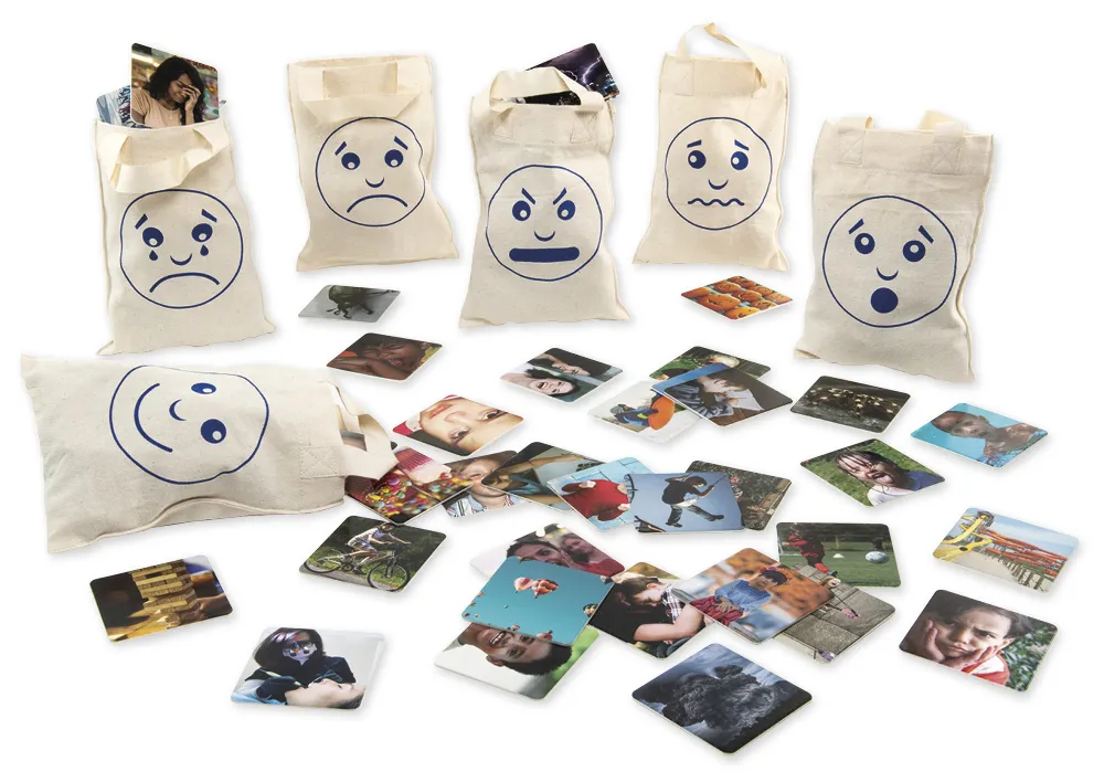 Sortierspiel "Gefühle und Emotionen", 66-tlg.