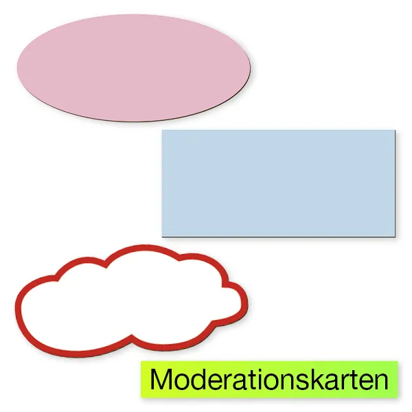 Moderations-Material, magnetisch, 64-tlg.