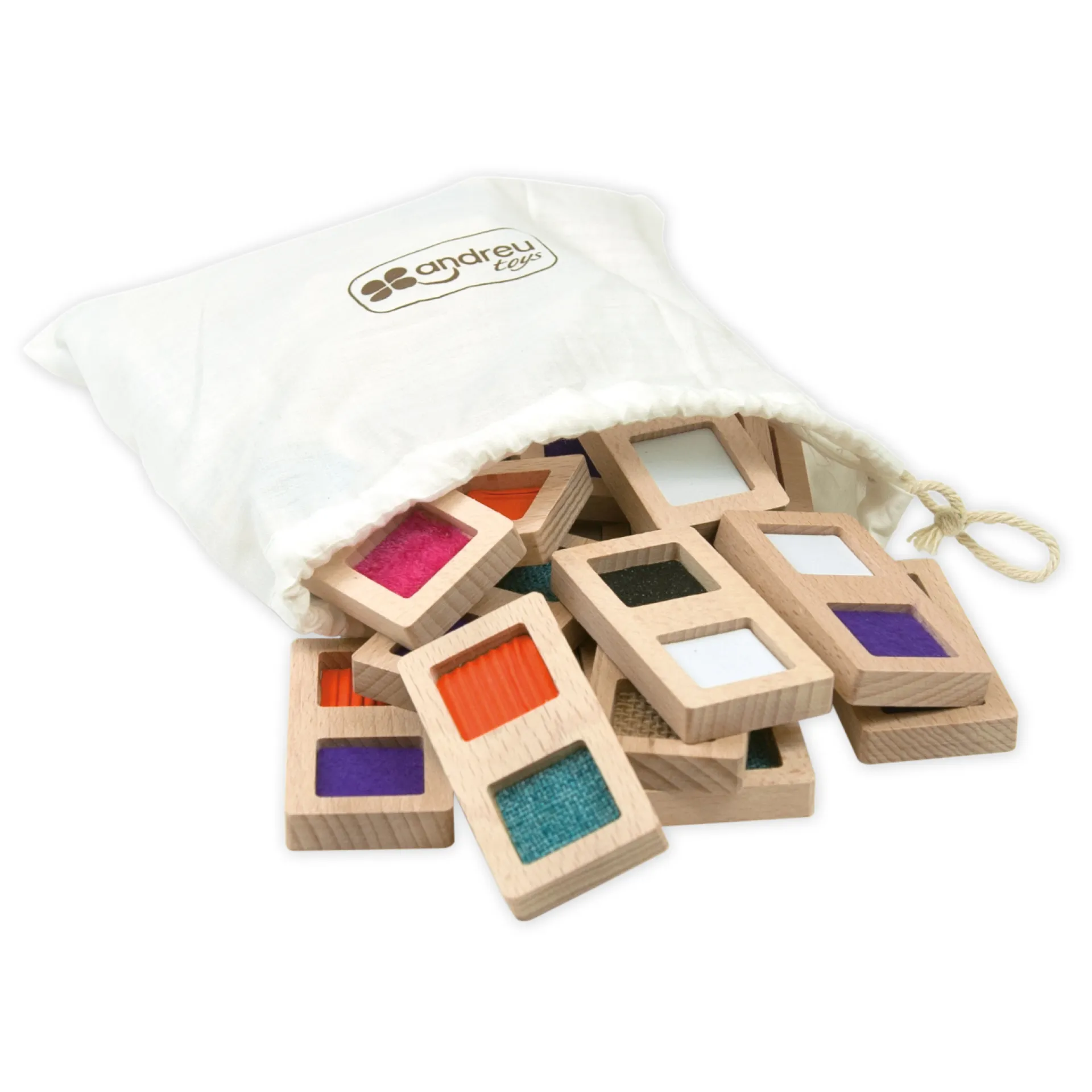 Tast-Domino "Textur", 29-tlg.