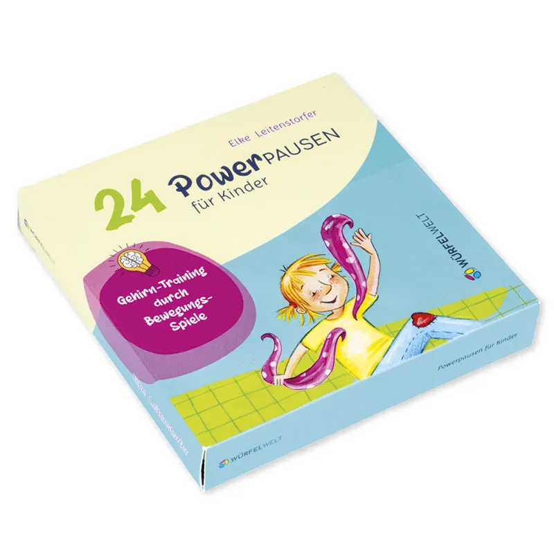 Würfelscheiben "24 Powerpausen für Kinder", 24 Stück