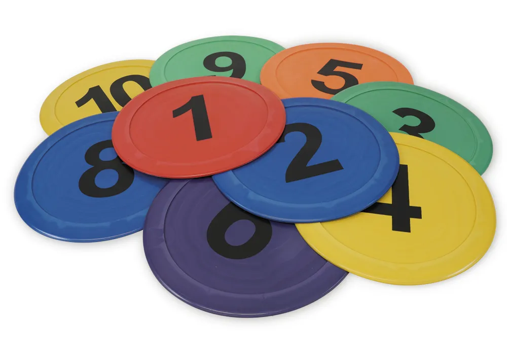 Boden-Zahlen "Bewegtes Lernen" 1-10, 10-tlg.