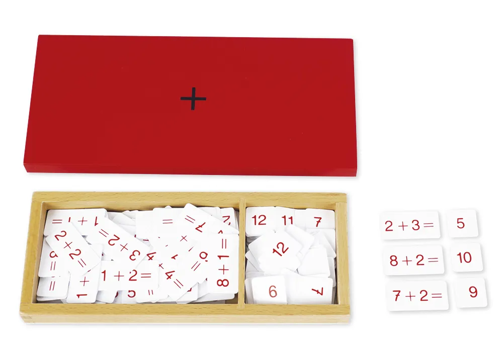 TimeTEX Kasten mit Additionsaufgaben "Montessori Premium"