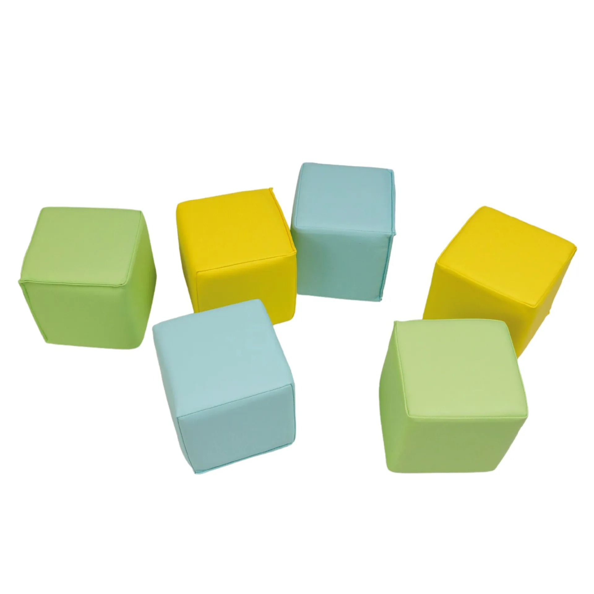 Softbausteine aus Schaumstoff, 14 cm, 6-tlg.