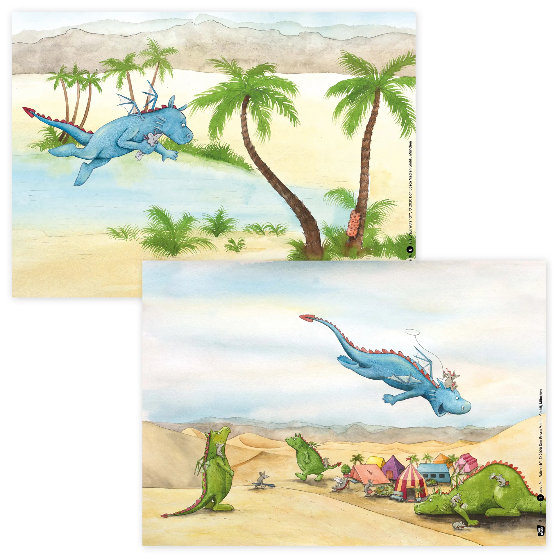 Bildergeschichten-Karten "Paul Wüterich", 13-tlg.