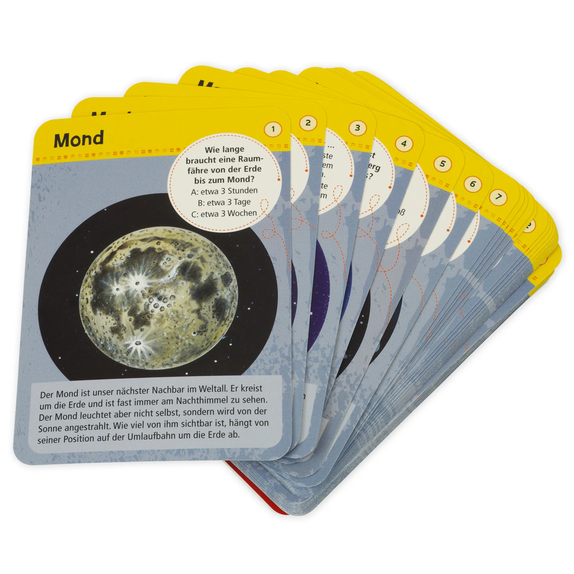 Karten-Set "50 Sternbilder & Planeten - entdecken und bestimmen"