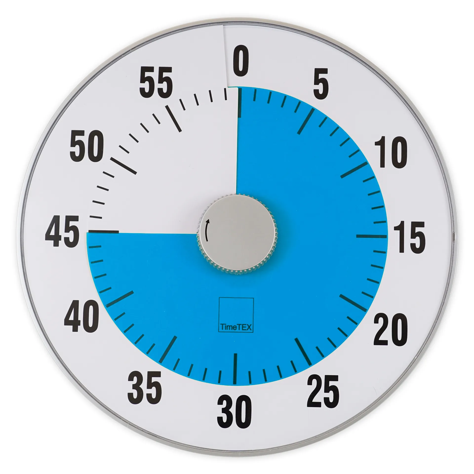 TimeTEX Zeitdauer-Uhr "lautlos" XL, 32 cm ø