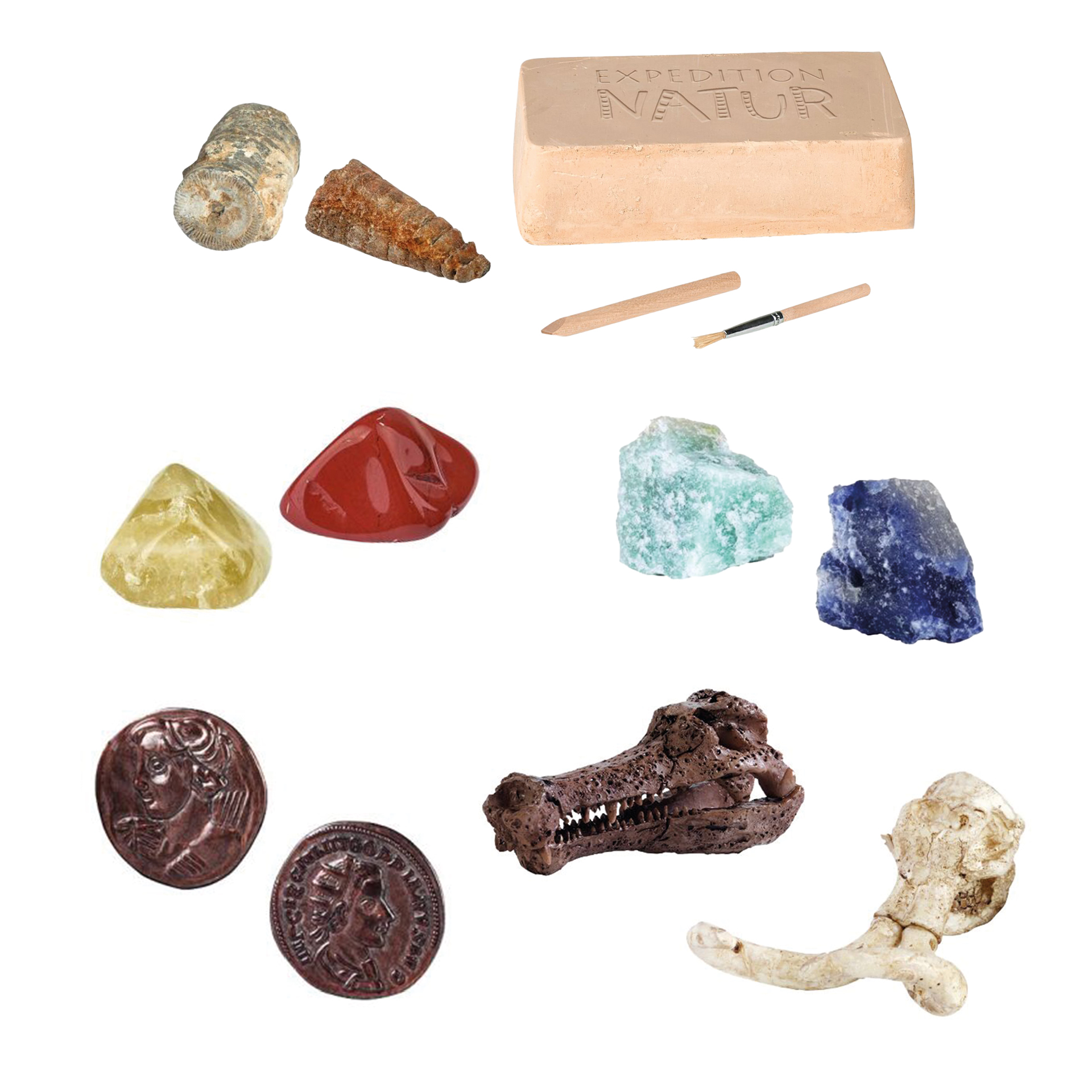 Ausgrabungs-Set "Schatzsuche", klein