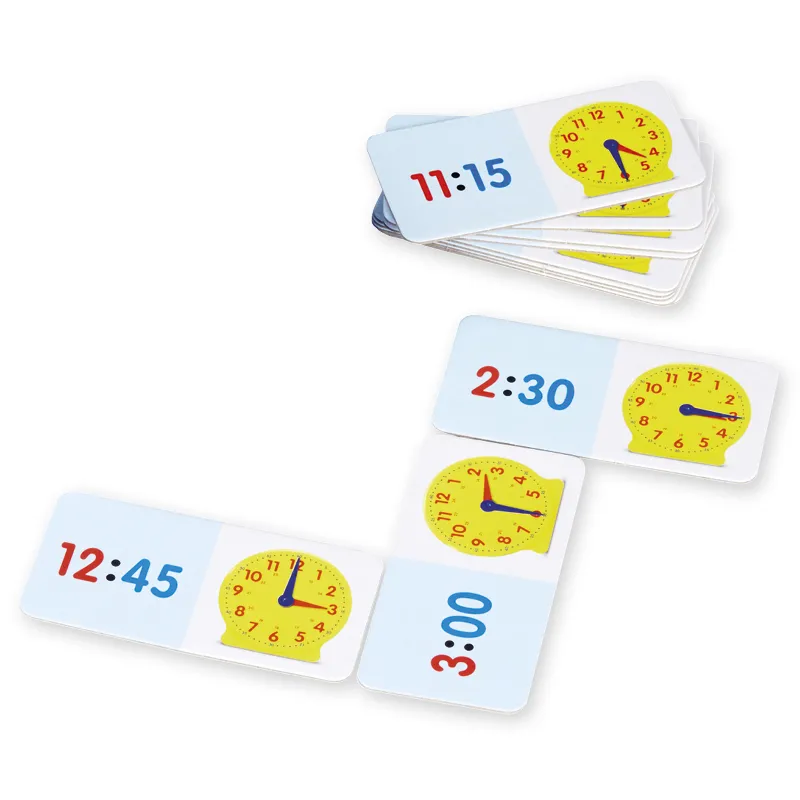 Zeit-Domino 1-24 Uhr, 36-tlg.