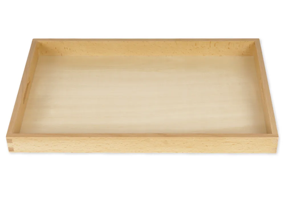 TimeTEX Holztablett, groß "Montessori Premium"