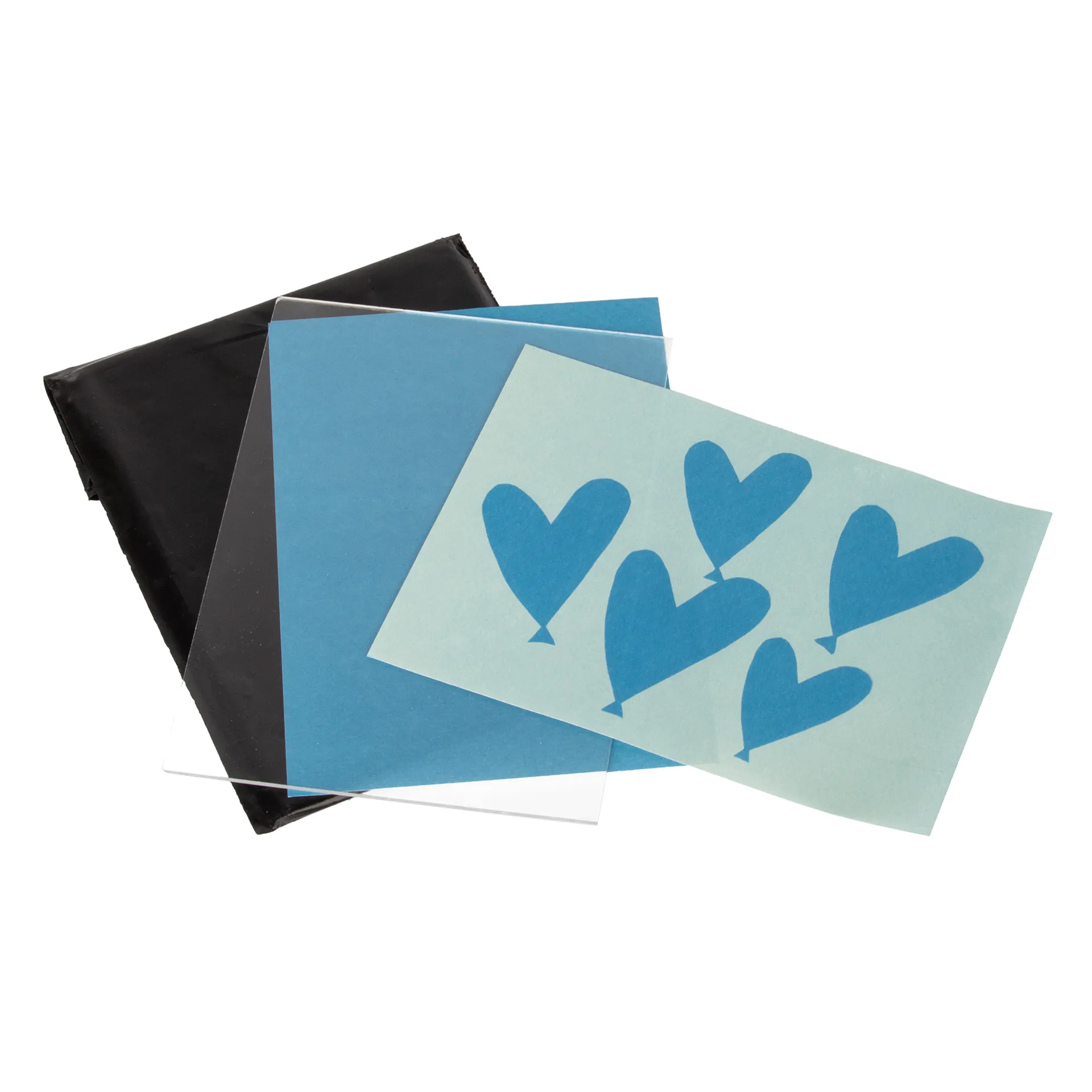 Hagemann Foto-Solarpapier A6 mit Fixierscheibe, 20 Blatt