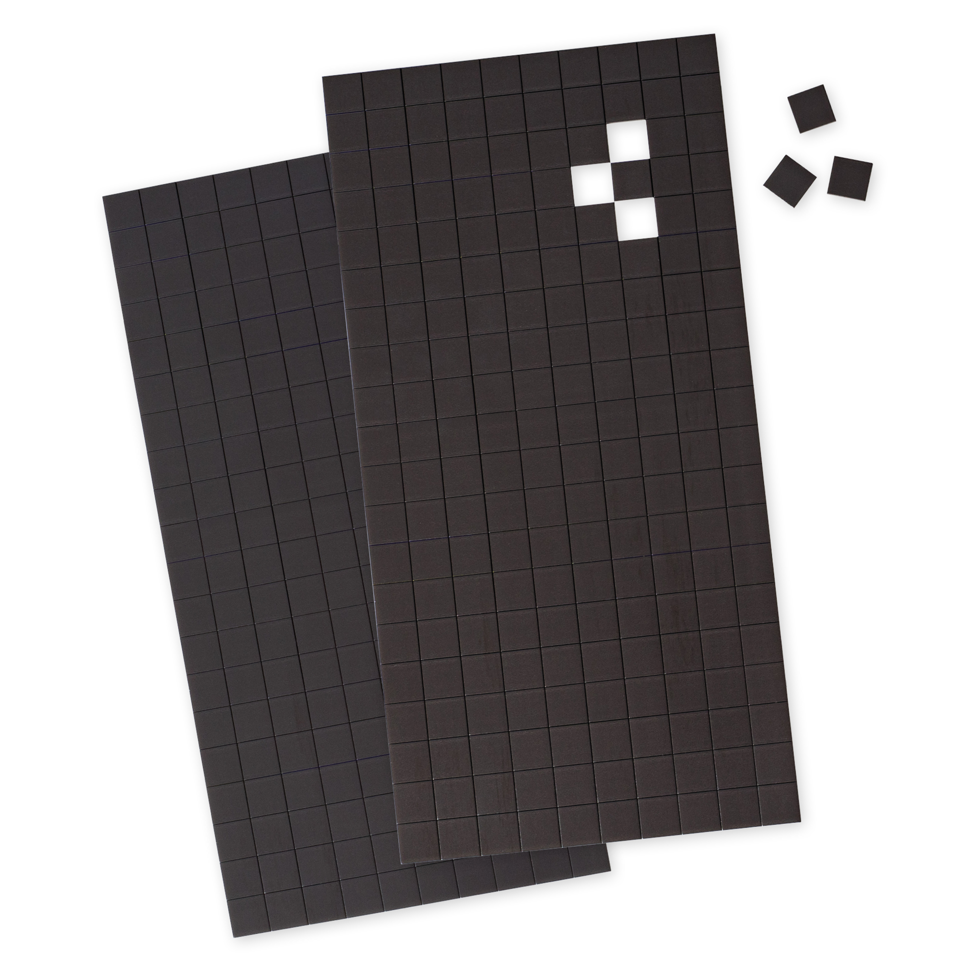 Magnet-Plättchen selbstklebend, 10x10 mm, 200 Stück