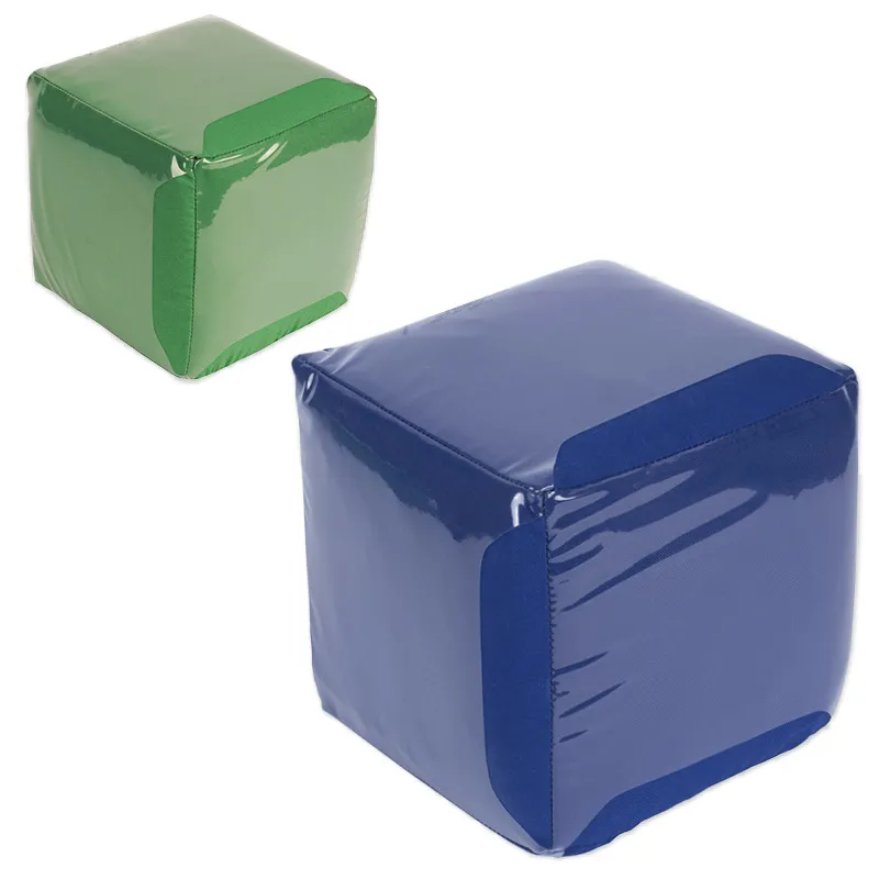 Blanko-Würfel mit Einstecktaschen einfarbig, 15 cm