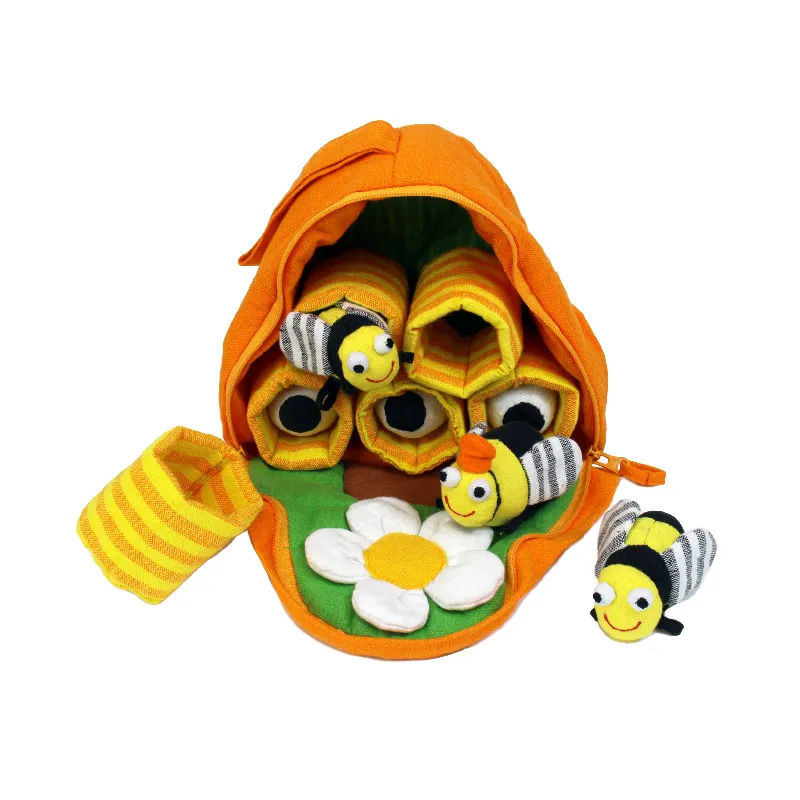 Stoffmodell Bienenstock