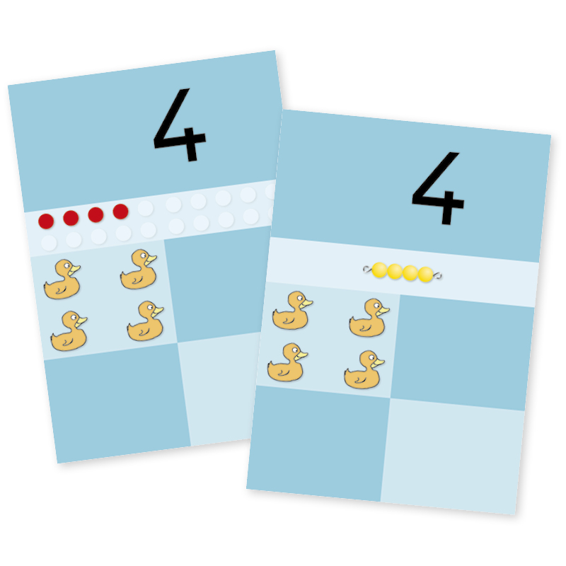 TimeTEX Bildkarten XL A4 "Zahlenraum bis 20", 22-tlg.