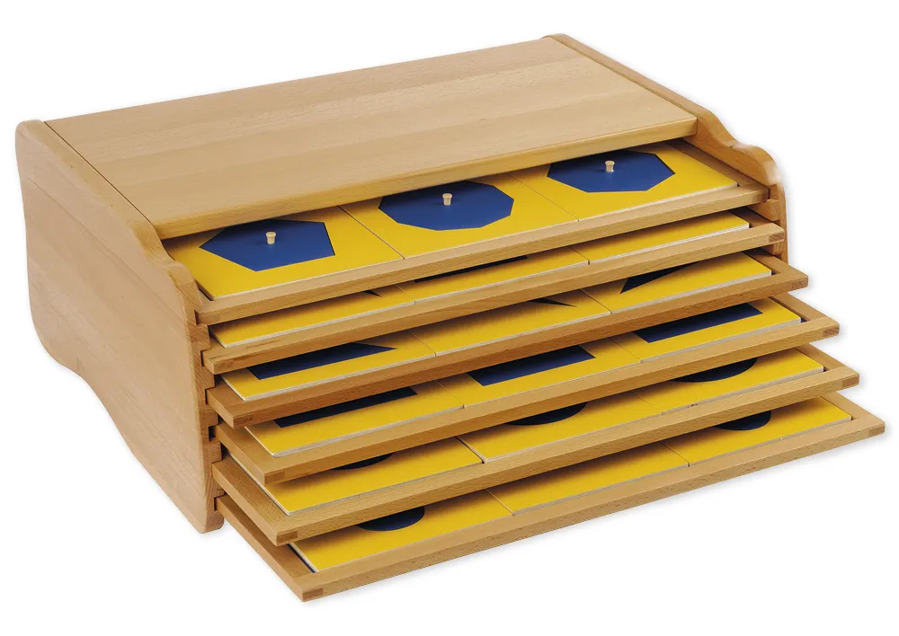 TimeTEX Geometrische Kommode "Montessori Premium"