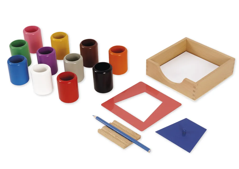 TimeTEX Ablage für 3 Bleistifte "Montessori Premium"