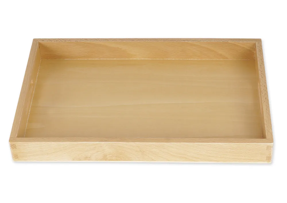 TimeTEX Holztablett, klein "Montessori Premium"