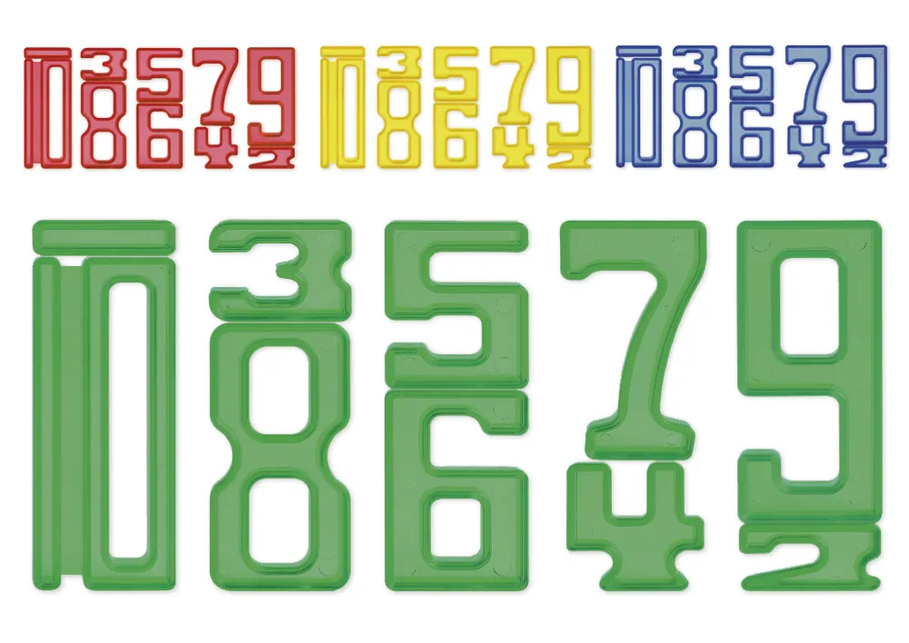 TimeTEX Zahlen-Bausteine "Zahl auf Zahl", 35-tlg.