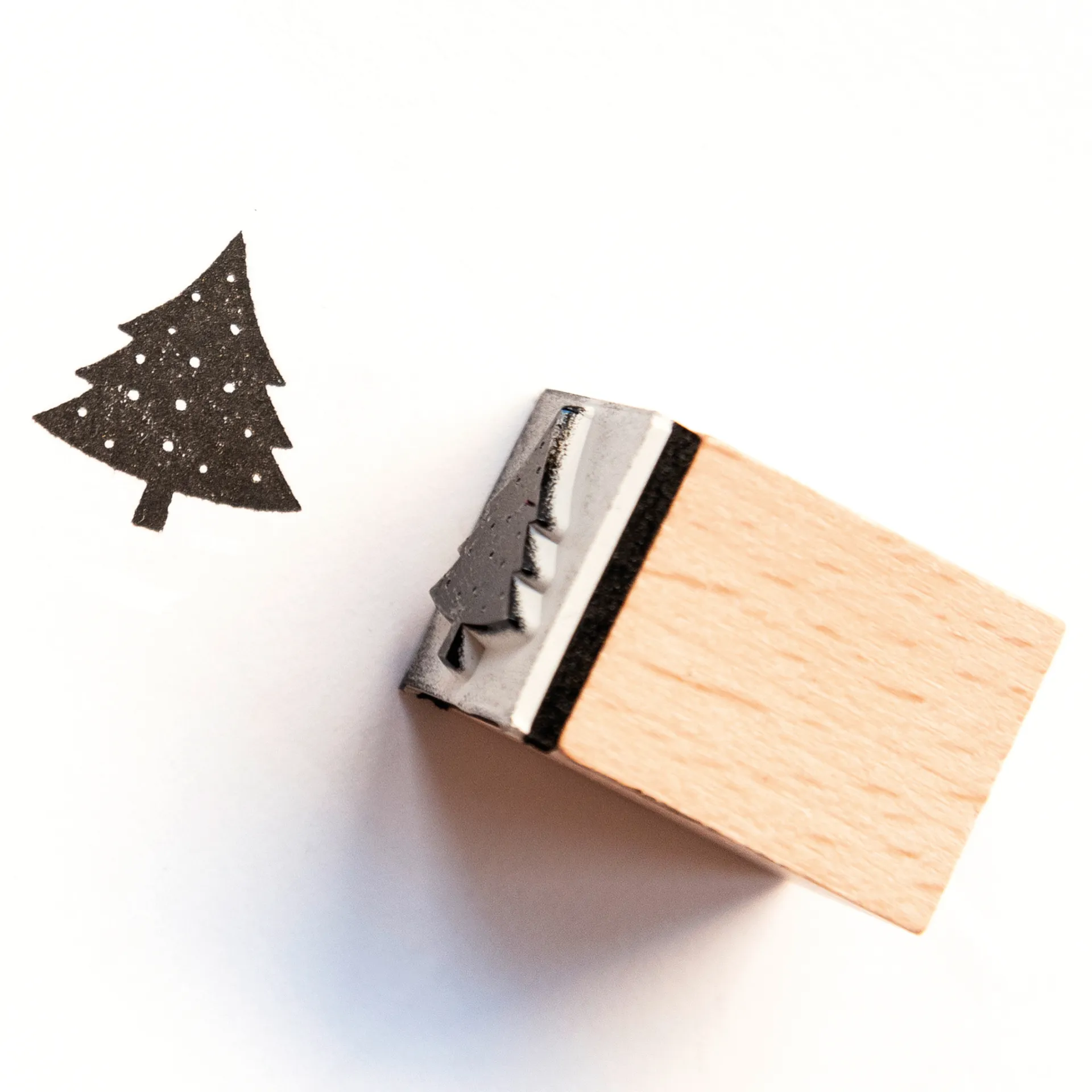 Holzstempel "Christmas", 12-tlg.